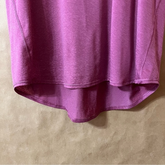 Lululemon | Essential Tank *Pleated Back Moss Rose Scoop Neck Tank Top Size 6 - Picture 5 of 10